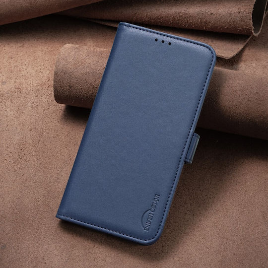 Binfen Wallet Case Δερματίνης Μπλε (Redmi Note 13 5G)