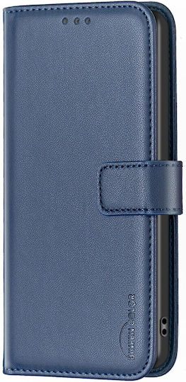 Binfen Wallet Case Δερματίνης Μπλε (Redmi Note 13 Pro 5G / Poco X6)
