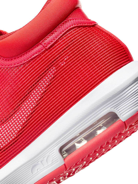 LeBron Witness VIII High Basketball Shoes Light Crimson / Bright Crimson / Gym Red / White