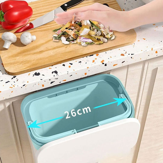 Home Use Кош За Боклук за Шкаф Пластмасов Сив 9 л