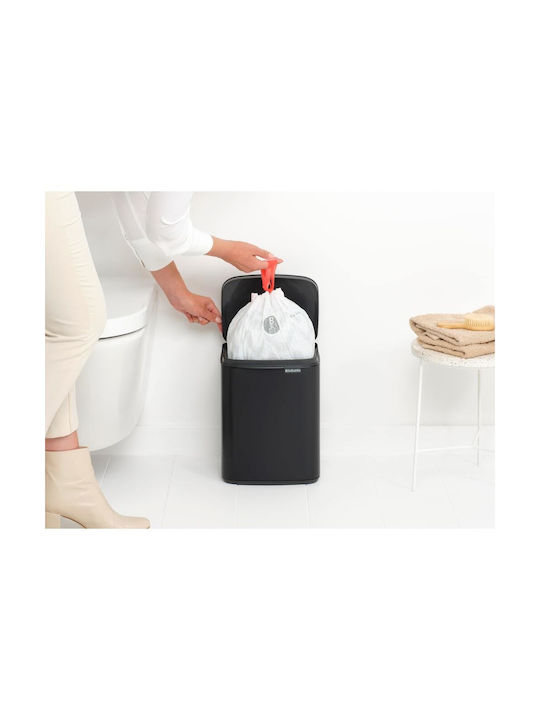 Brabantia Coș De Gunoi Bo Din Plastic Negru 7lt