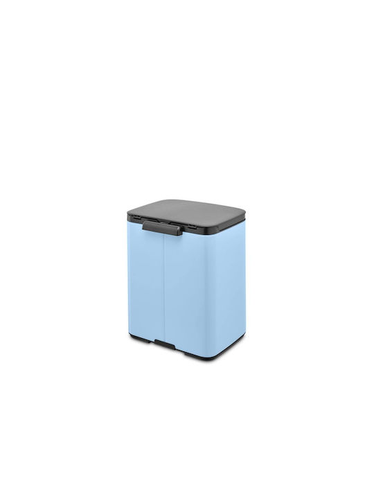 Brabantia Bo Κάδος Απορριμμάτων Πλαστικός Dreamy Blue 7lt