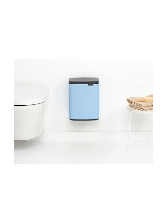 Brabantia Bo Κάδος Απορριμμάτων Πλαστικός Dreamy Blue 7lt