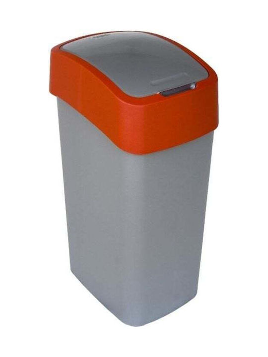 Curver Flip Bin Abfalleimer Abfall Kunststoff Rot 50Es 1Stück