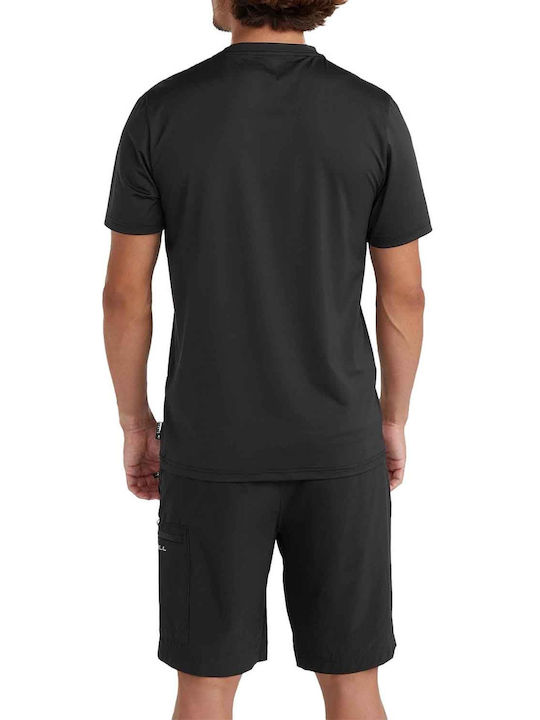O'neill Men's Short Sleeve Sun Protection Shirt Black