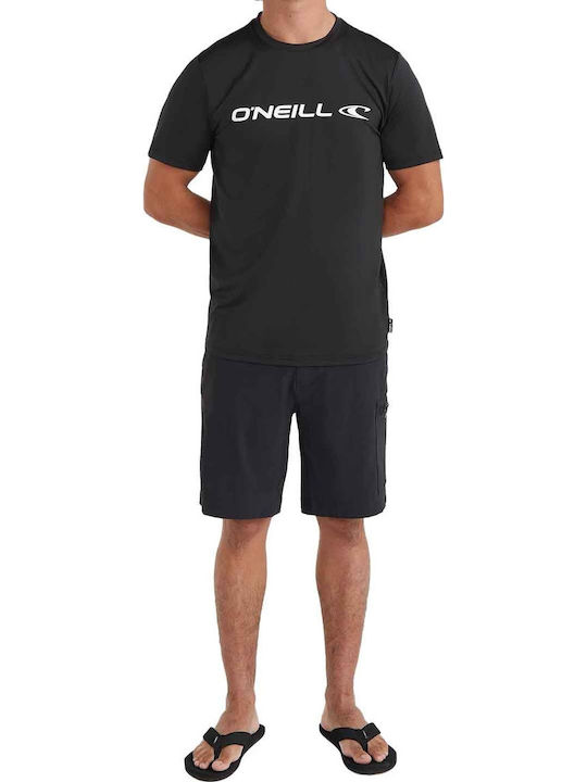 O'Neill Men's Short Sleeve Sun Protection Shirt Black