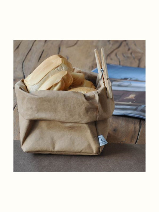 Ready Bread Basket Fabric Cream 14x15x14cm