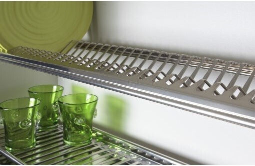 Lemi Cabinet Dish Rack Inox 80cm Silver