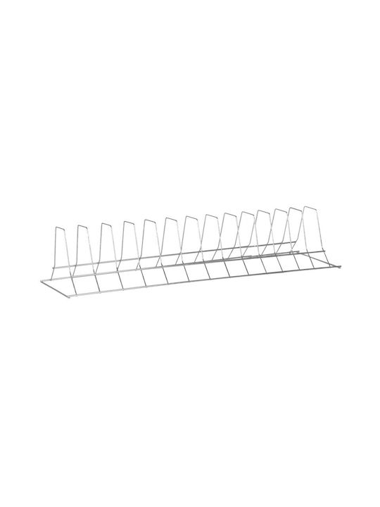 Viosarp Cabinet Dish Rack Metallic in Colour