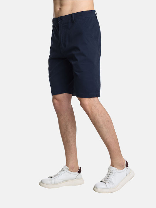 Paco & Co Ανδρική Βερμούδα Chino Navy