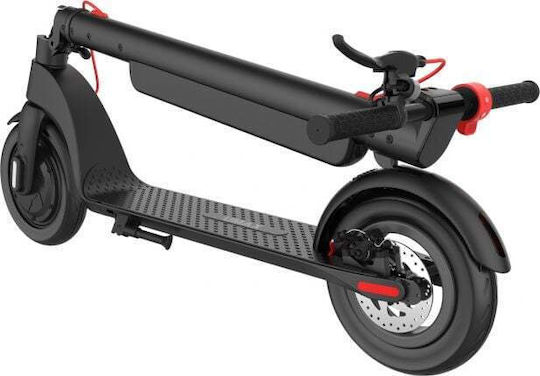 Umax City Racer 36 Ηλεκτρικό Πατίνι με 25km/h Max Ταχύτητα και 30km Αυτονομία σε Μαύρο Χρώμα