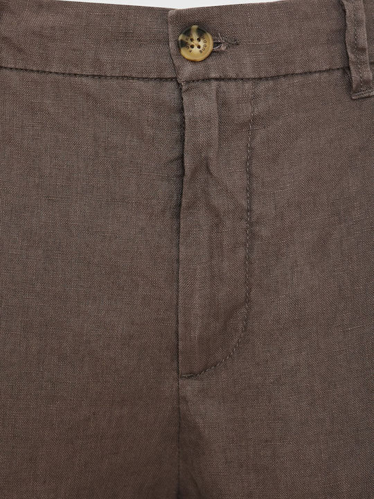 Trousers Chino in Regular Fit Brown
