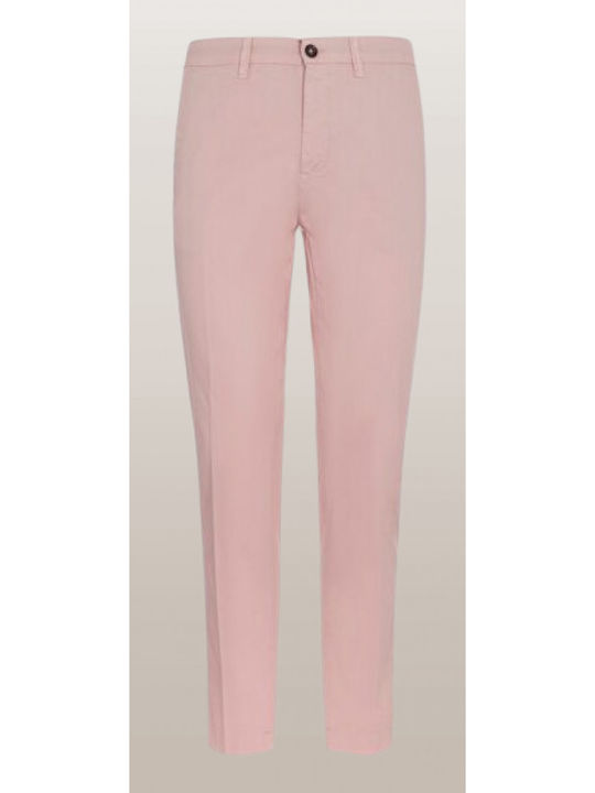 Trousers Chino Elastic in Regular Fit Rosa