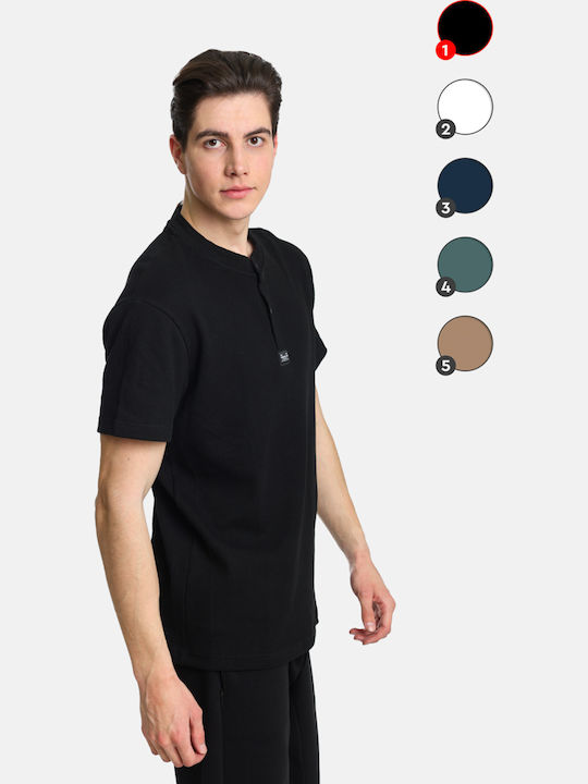 Bluza Tricou Cu Mânecă Scurtă Neagră