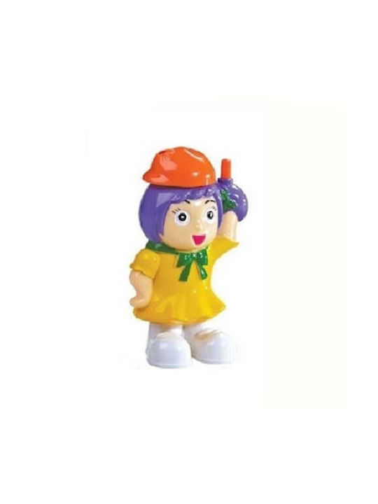 Cutie Pentru Scobitori Din Plastic 12x6x5 Cm Galbenă