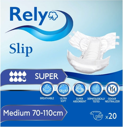 Rely Slip Super Mittel 4x20 Stück