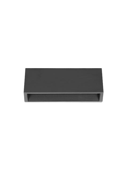 Adviti Wandmontierte Außenleuchte LED IP65 3W mit Natürliches Weiß Licht 16x3.3x7εκ.