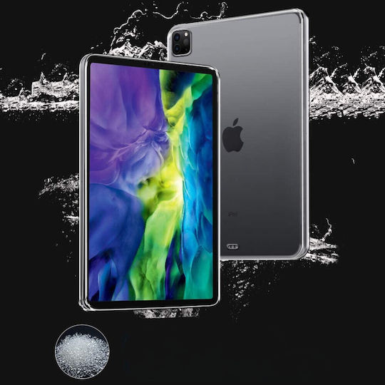 Durable Transparent Flip Cover (iPad Pro 12.9 2022 / 2021 / 2020 / 2018)