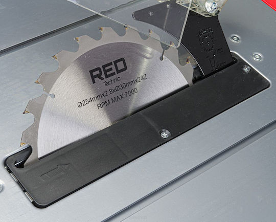 Red Technic Banc de tăiere cu Putere 2000W, Disc de tăiere cu Diametru 87mm & Viteză de tăiere 4800rpm
