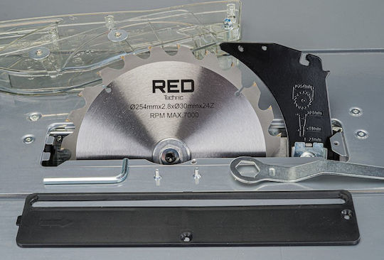 Red Technic Banc de tăiere cu Putere 2000W, Disc de tăiere cu Diametru 87mm & Viteză de tăiere 4800rpm