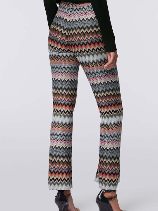 Missoni Damen Stoff Hose in Normaler Passform MULTICOLOR DS24SI0XBR00UMsm96p