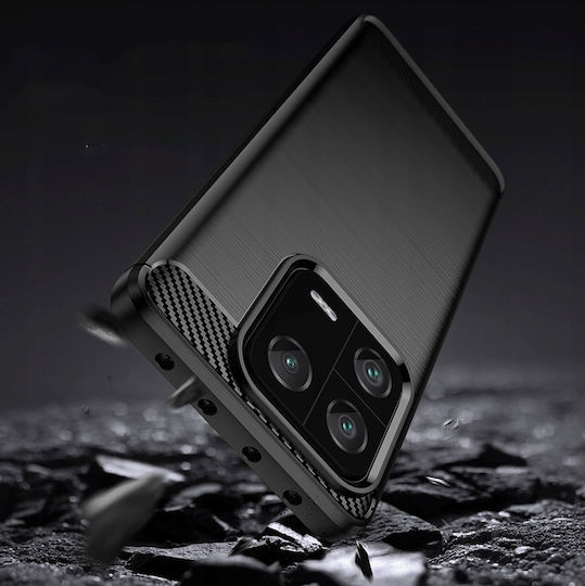 Spacecase Carbon Back Cover Σιλικόνης Μαύρο (Xiaomi 13 Pro)
