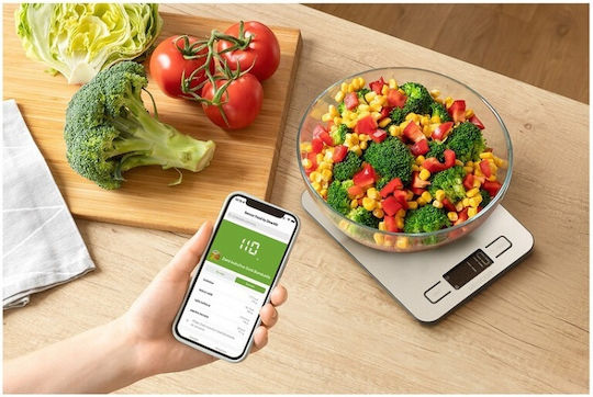 Sencor Cantar Digital De Bucatarie Până La 10kg Argintiu