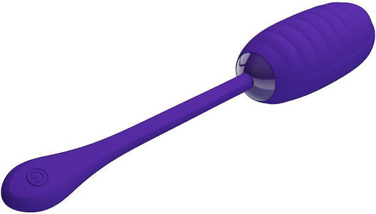 Pretty Love Kirk Rechargeable Vibrating Egg Purple