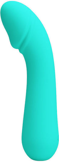 Pretty Love Cetus Rechargeable Vibrator Aqua Green