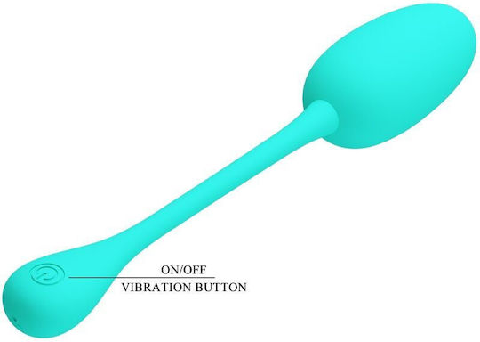 Pretty Love Knucker Water Green Rechargeable Vibrating Egg