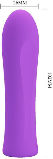Pretty Love Alfreda Super Power Vibrator Aqua Purple