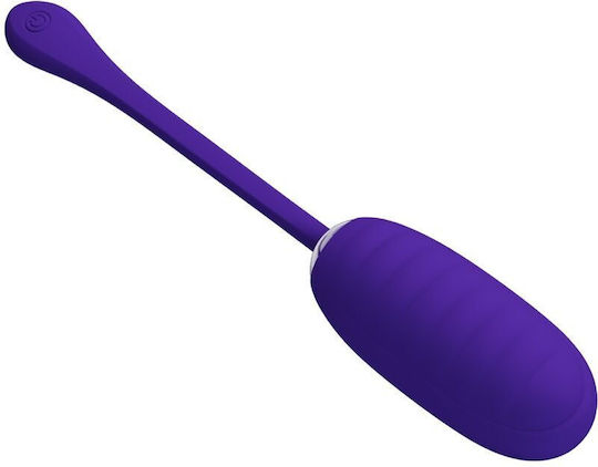 Pretty Love Kirk Rechargeable Vibrating Egg Purple