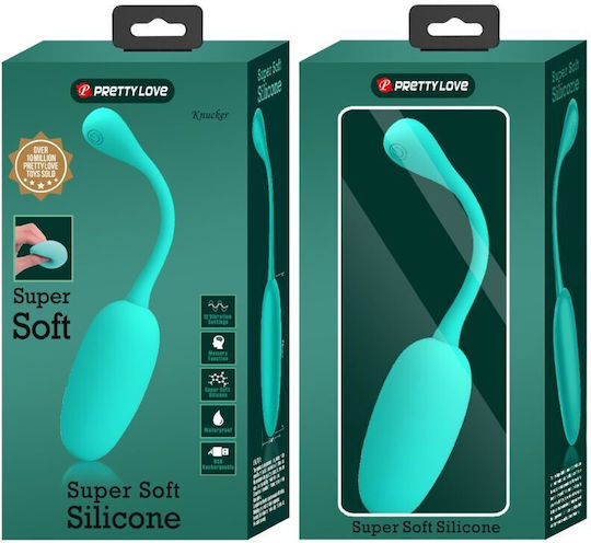 Pretty Love Knucker Water Green Rechargeable Vibrating Egg