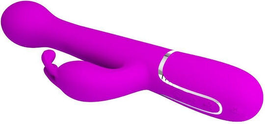Pretty Love Dejon Rabbit Vibrator 3 In 1 Multifunction Violet