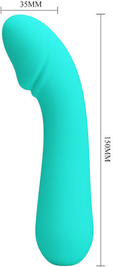 Pretty Love Cetus Rechargeable Vibrator Aqua Green