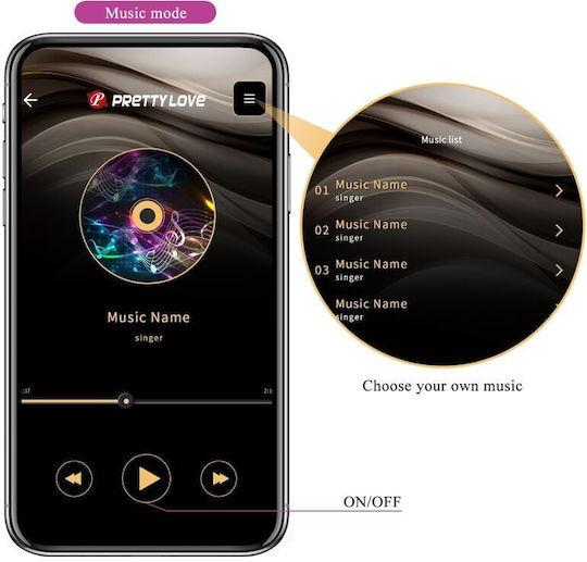 Pretty Love Jayleen Vibrator App Remote Control Purple