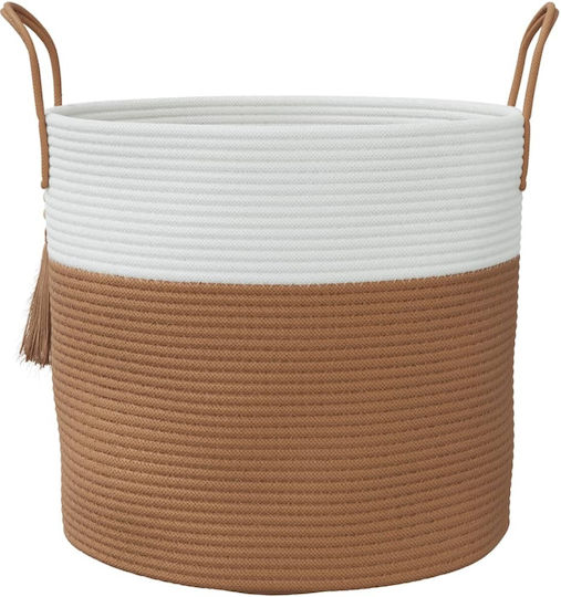 vidaXL Καλάθι Αποθήκευσης Υφασμάτινο Καφέ 40x40x35cm