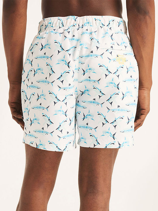 Men's Swimwear Shorts White Camo
