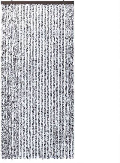 vidaXL Türvorhang Braun 100x200cm 377373