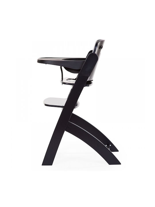 Childhome Evosit Highchair & Wooden Seat Evosit Black