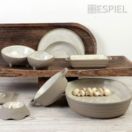 Espiel Spirit Keramik Ordnungshüter 3 Schlitze Beige W31.8xL15.8xH2.2cm 1Stück