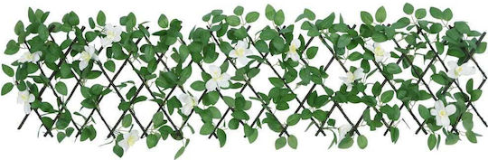 Garden Trellis made of Wood in Green Colour 180x30cm
