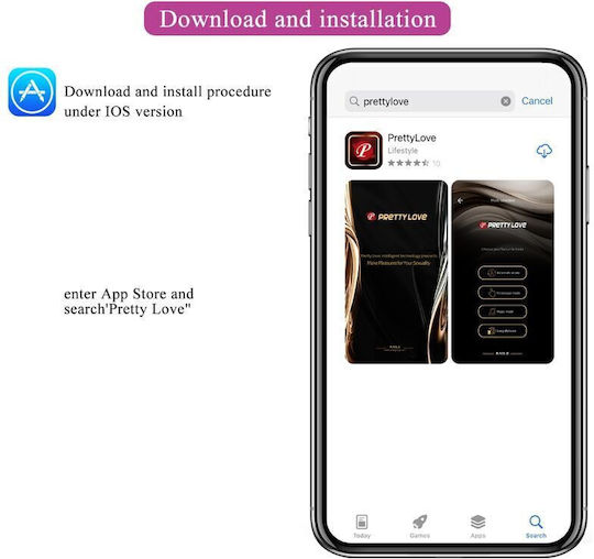 Pretty Love Jefferson App Controlled Anal Plug Purple