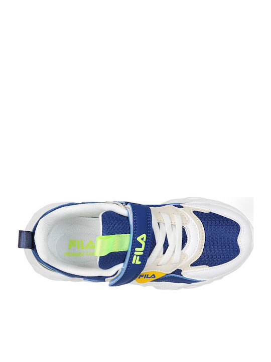 Memory Ruby 4 V Kinder Sneakers mit Klettverschluss Blau