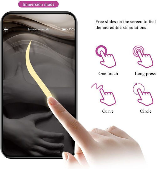 Pretty Love Jefferson App Controlled Anal Plug Purple
