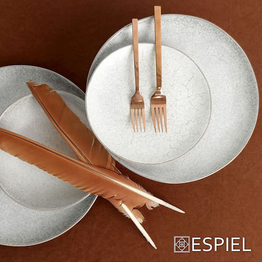 Espiel Etna Serving Platter Oval White 36x27cm
