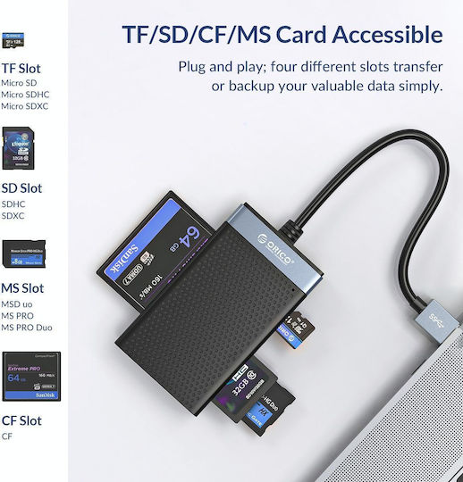 Orico Card Reader USB 3.0 για SD