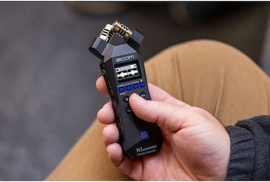 Zoom Stereo Digitaler Tragbarer Rekorder Batterie/Strom zur Aufnahme auf Speicherkarte mit Aufnahmezeit von 10 Stunden