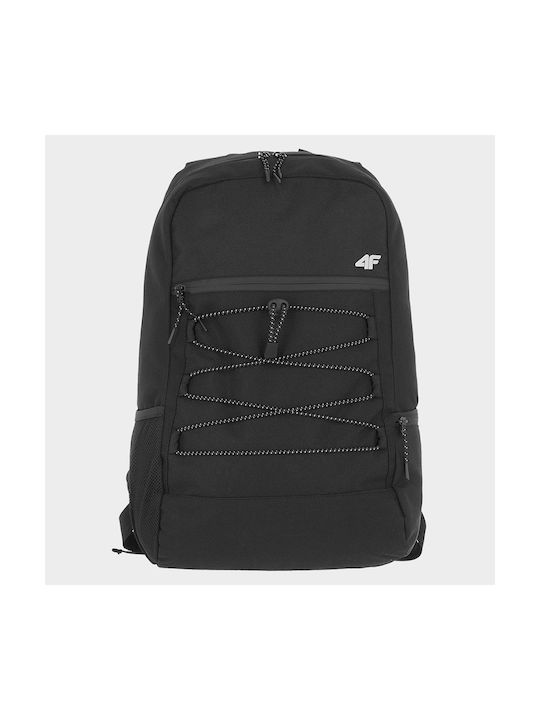 4F Men's Fabric Backpack Black 22lt