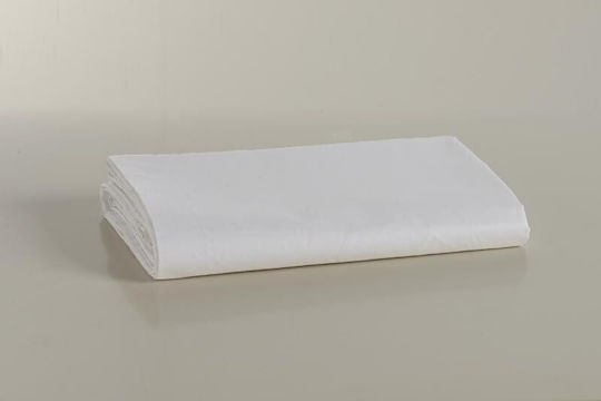 Mc Decor Σεντόνι Ξενοδοχείου Λευκό Υπέρδιπλο 240x270εκ. Βαμβακερό